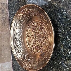 Artesia Decorative Bowl Brown Shiney
